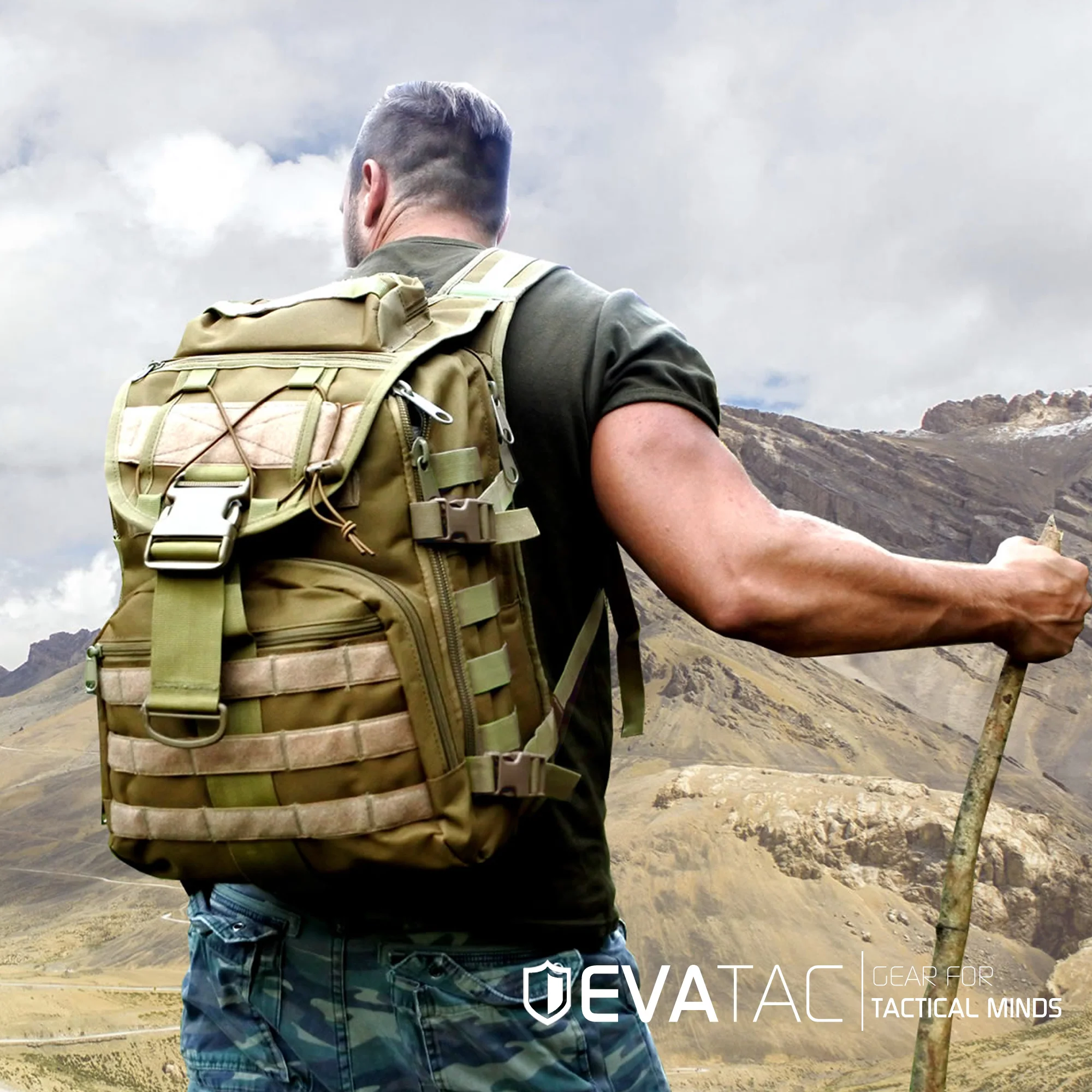 EVATAC Combat Bag (Khaki) - Image 7